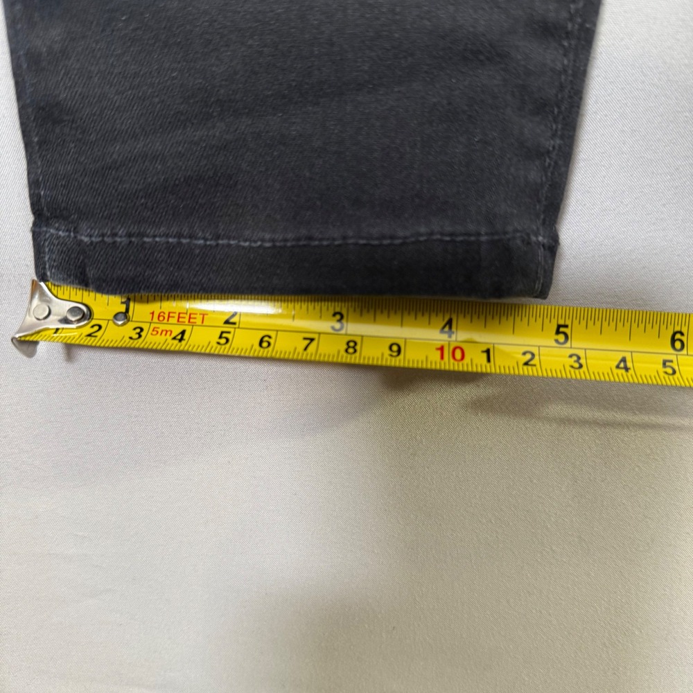 Flying Monkey High Rise Ankle Skinny Jeans‎ Size 27 Black Denim Pants - Picture 10 of 13